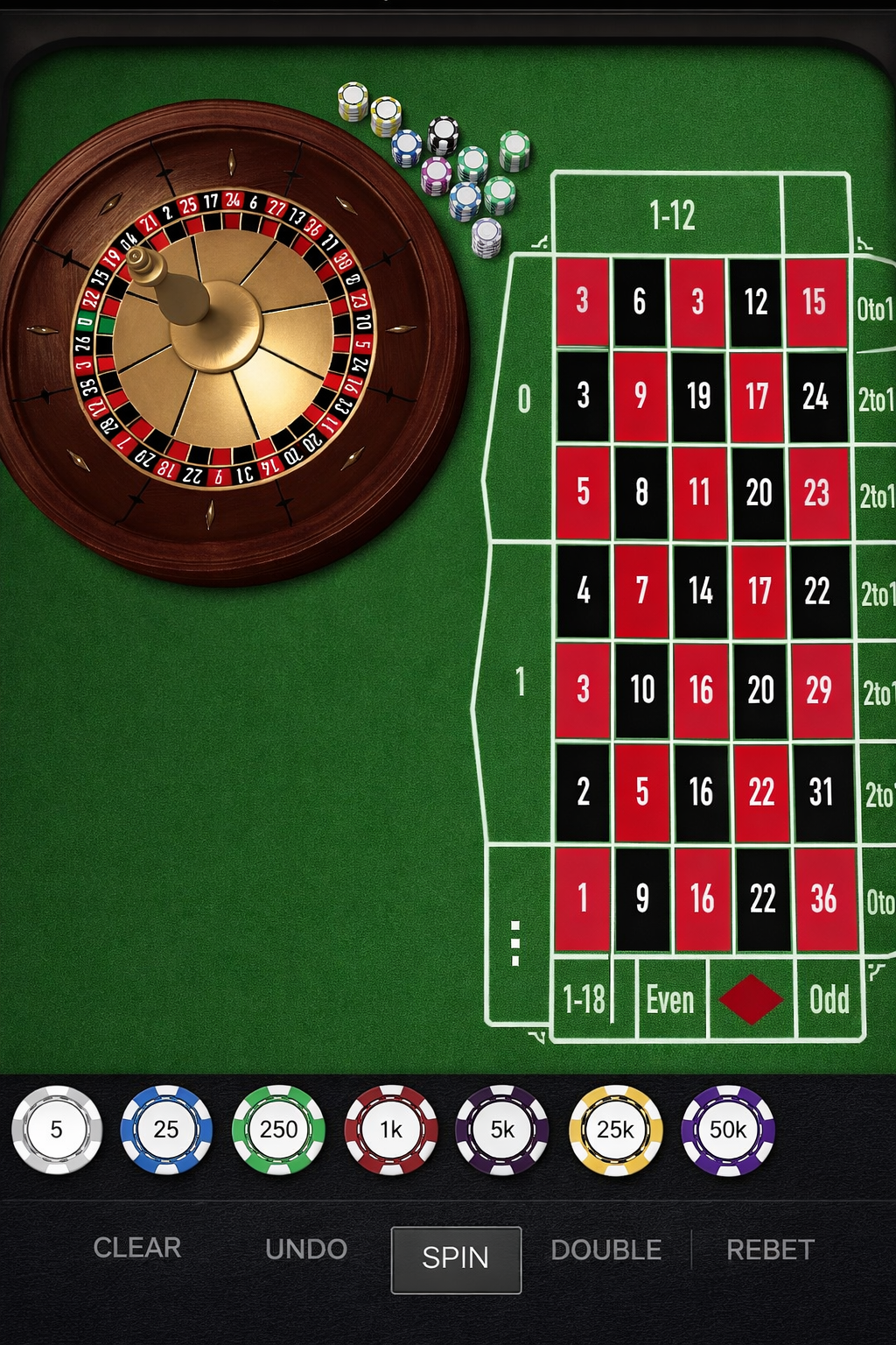 Ruleta Bola Rapida